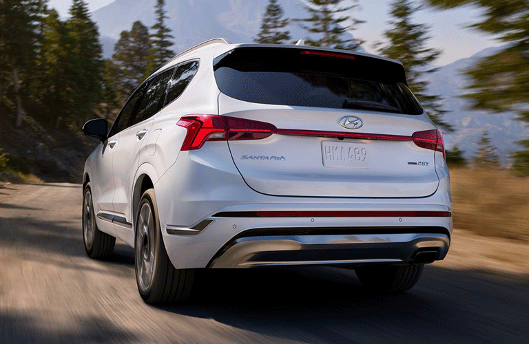 2021 Hyundai Santa Fe exterior rear view