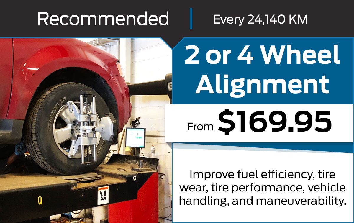 Ford Alignment Service Special Coupon