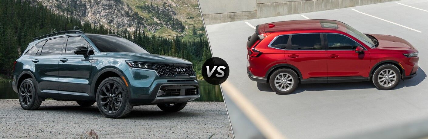 2023 Kia Sorento vs. 2023 Honda CR-V model comparison