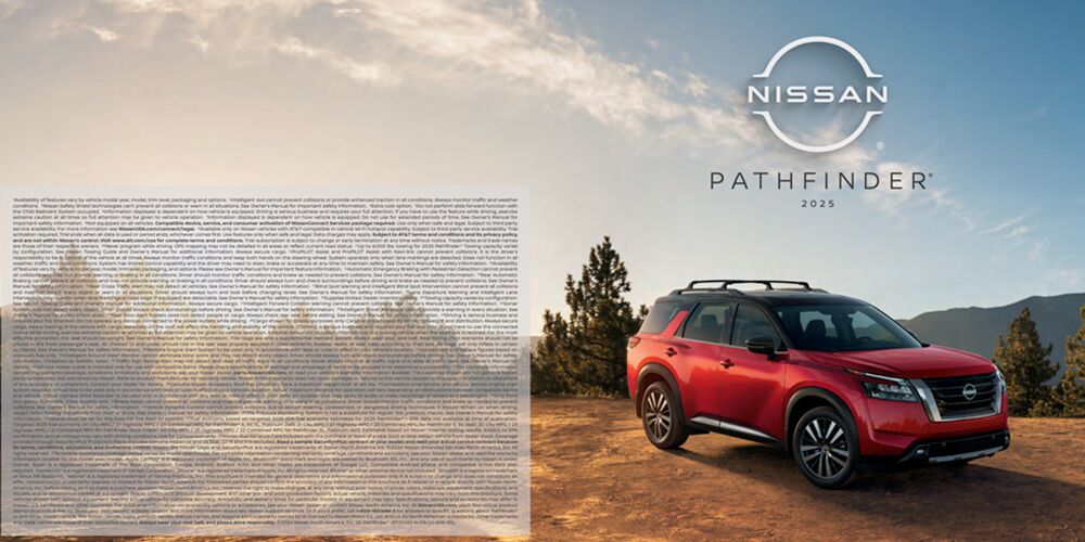 Model Brochure Nissan Pathfinder®