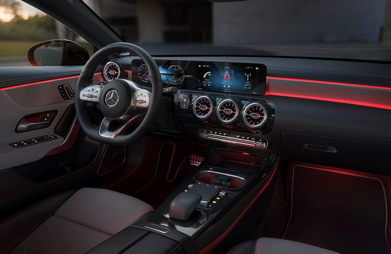 2021 Mercedes-Benz CLA Coupe front seats