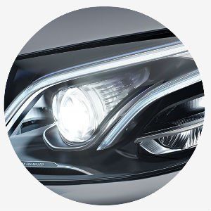 Mercedes-Benz E-Class Wagon headlights