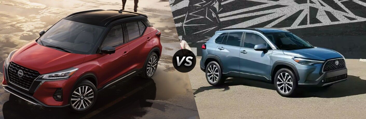 2023 Nissan Kicks vs. 2023 Toyota Corolla Cross