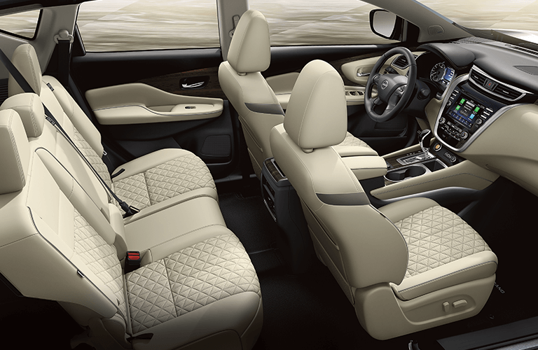 Used Nissan Murano interior seating view