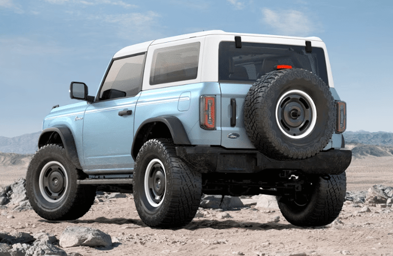 2023 Ford Bronco Heritage Limited Edition rear view