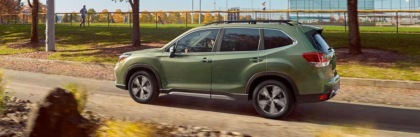 Profile view of the 2020 Subaru Forester
