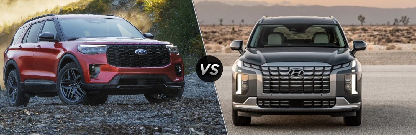 2025 Ford Explorer vs. 2025 Hyundai Palisade