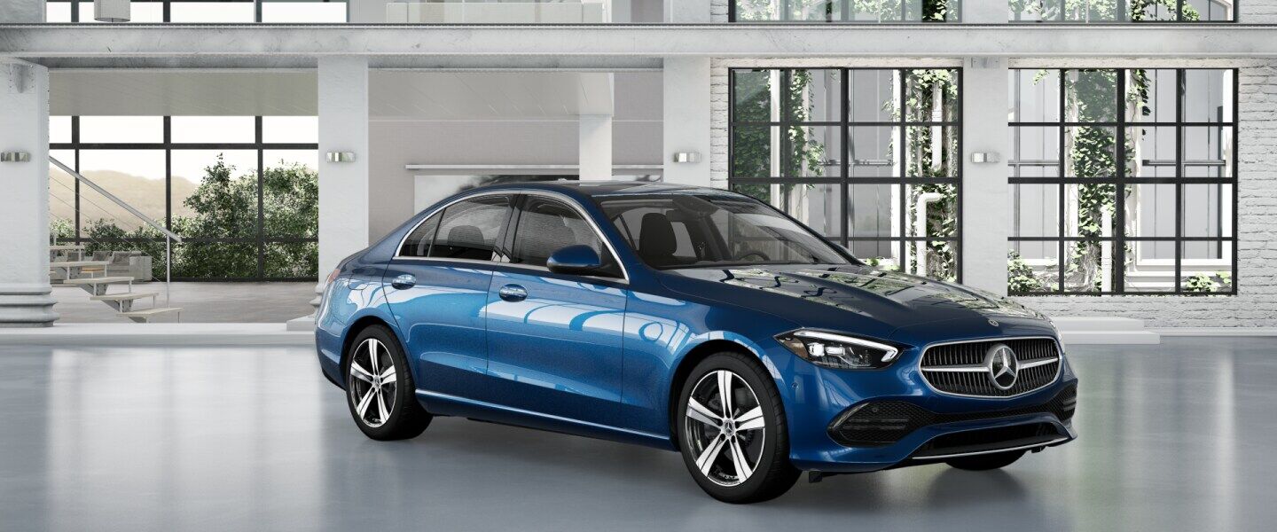 Starling Blue 2025 Mercedes-Benz C-Class Sedan exterior