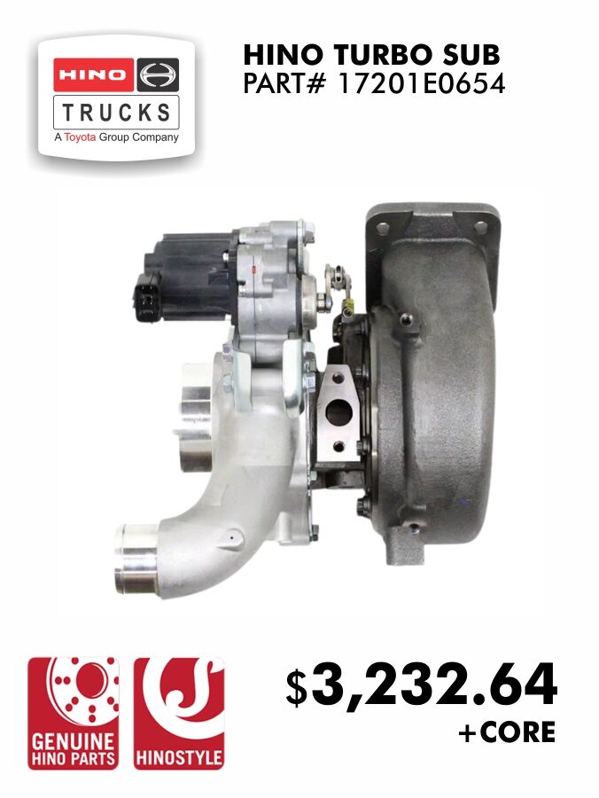 HINO TURBO SUB 17201E0654