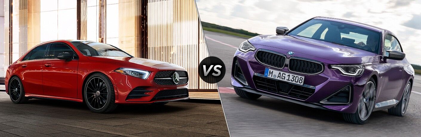 2022 Mercedes-Benz A-Class vs. 2022 BMW 2 Series model comparison