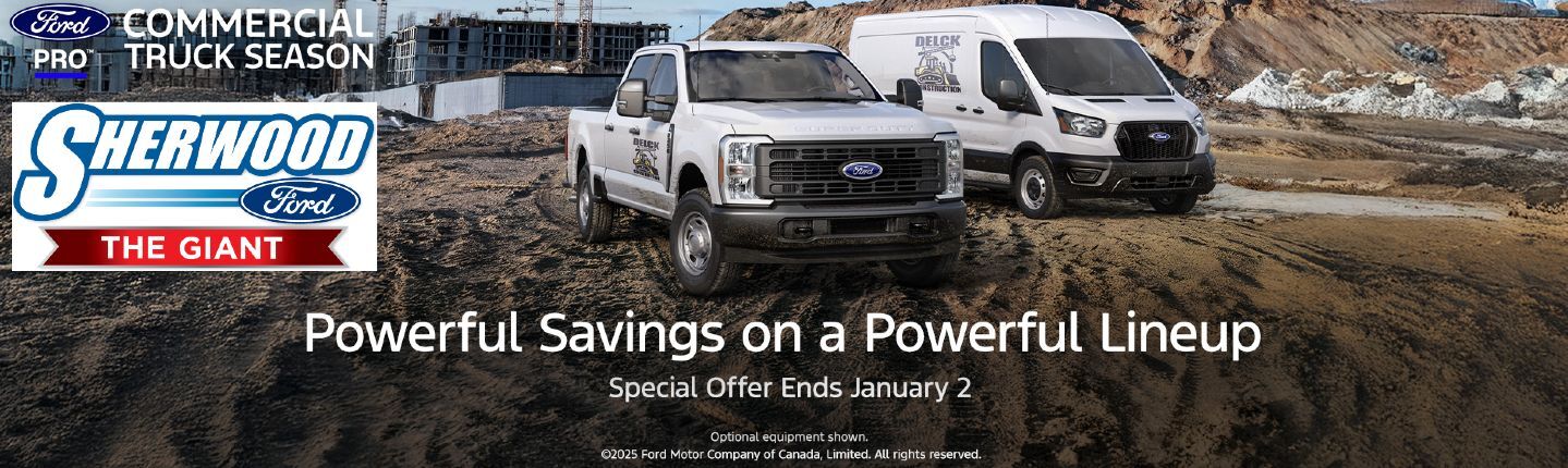 Ford Commercial Trucks and Fleet Vehicles from Sherwood Ford near Edmonton, AB in Sherwood Park, AB