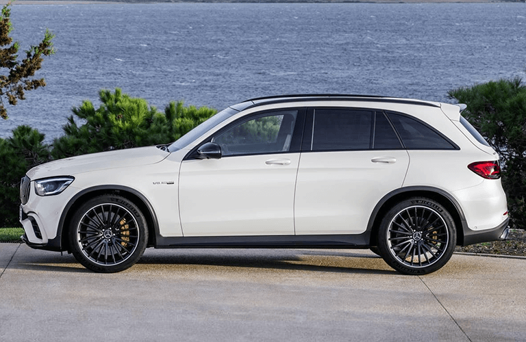 2022 MB GLC exterior driver side profile