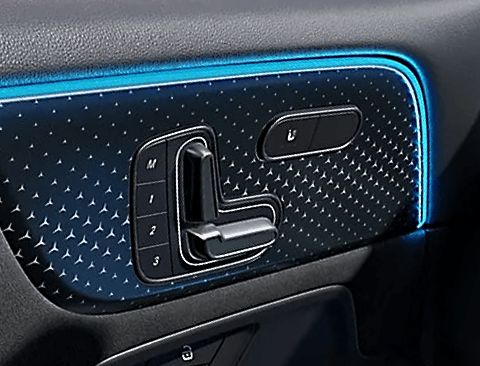 GLB SUV Seating Controls