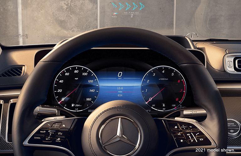 2022 Mercedes-Benz S-Class steering wheel