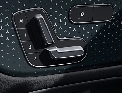 GLB SUV Seating Controls