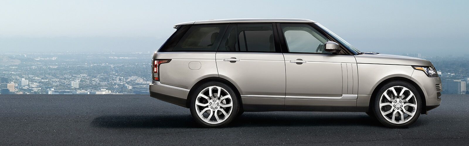 Land Rover Range Rover on the hill