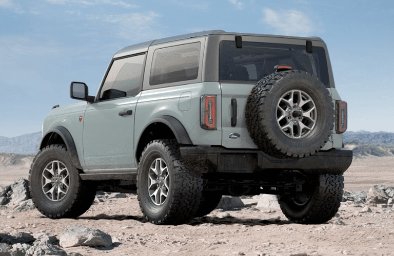 2023 Ford Bronco Badlands rear view