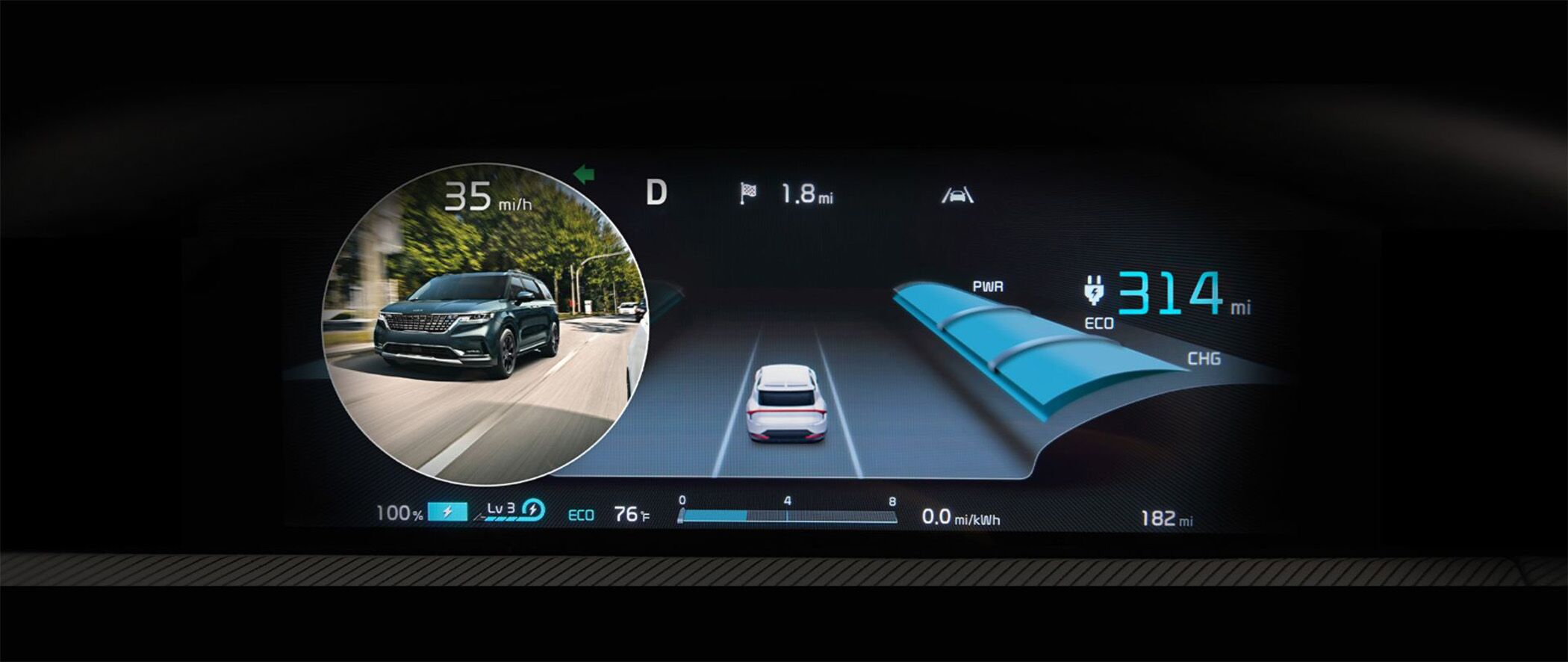 2024 Kia EV6 Blind Spot View Monitor