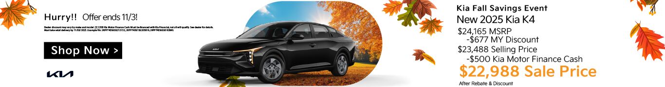 New 2025 Kia K4