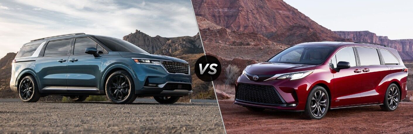 2022 Kia Carnival vs 2021 Toyota Sienna
