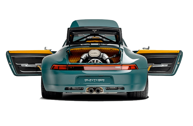 Porsche Speedster model rear view