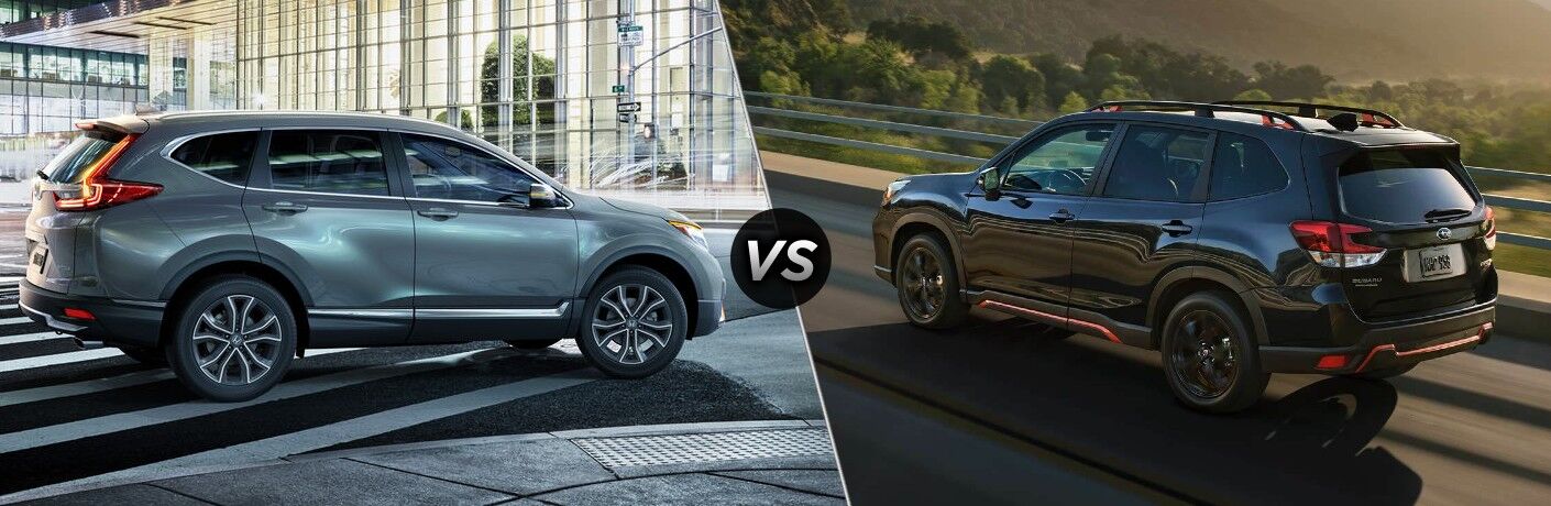 2021 Honda CR-V vs 2021 Subaru Forester