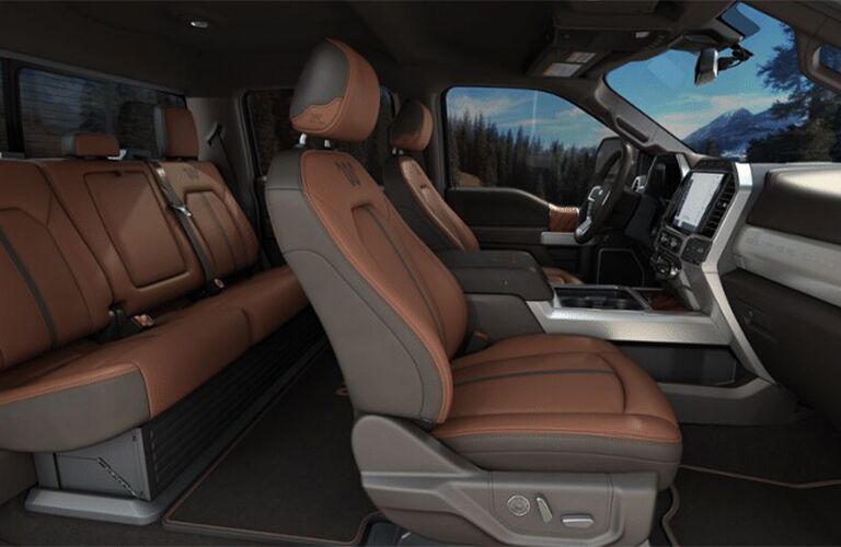 2022 Ford F-450 Super Duty seating side view