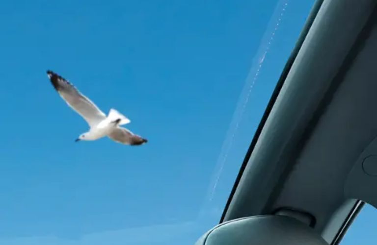 Panoramic Fixed Glass Sunroof with Sunshade in the 2024 Mitsubishi RVR