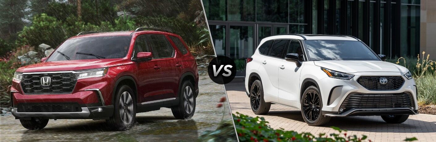 2024 Honda Pilot vs 2024 Toyota Highlander