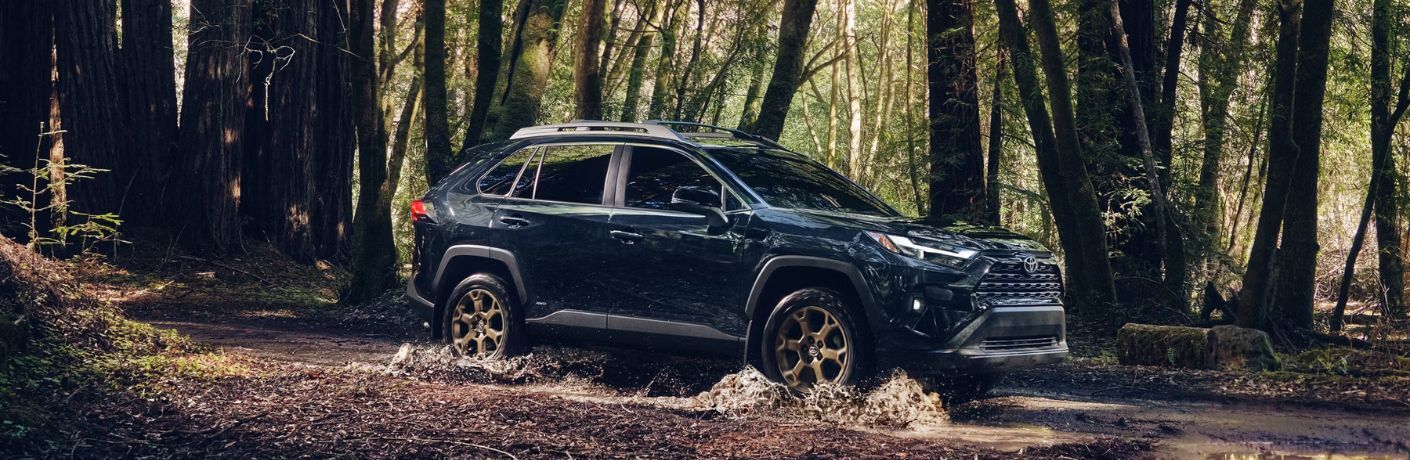 side view of the 2025 Toyota RAV4 Hybrid