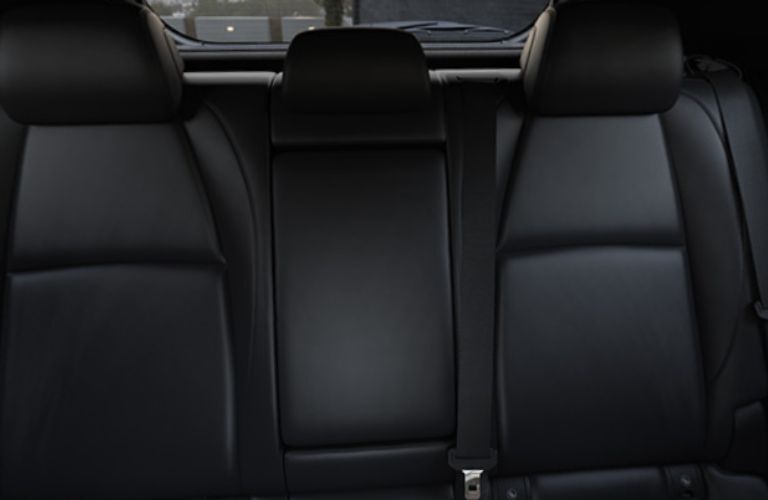 rear seat view of the 2024 Mazda3 Hatchback 2.5 S Select Sport
