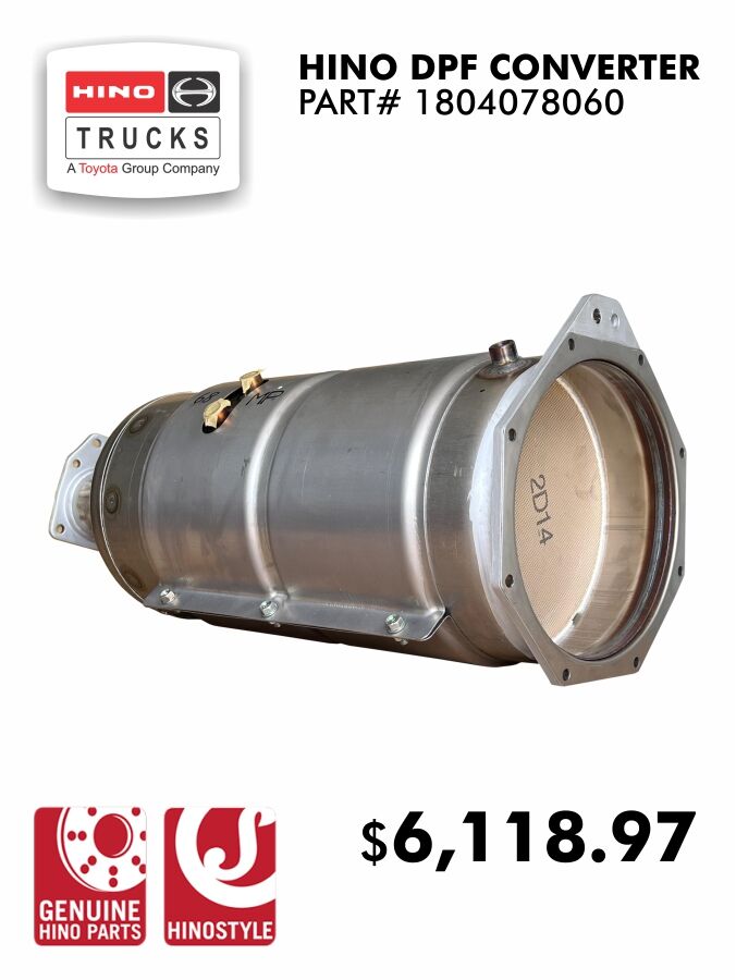HINO DPF CONVERTER 1804078060
