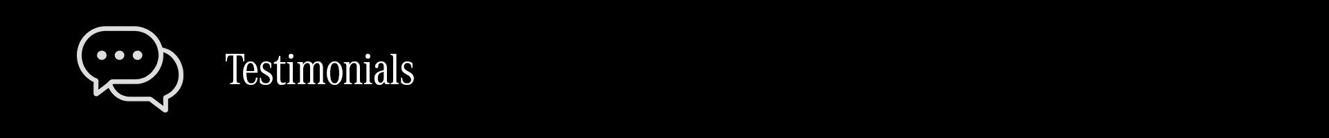 testimonials
