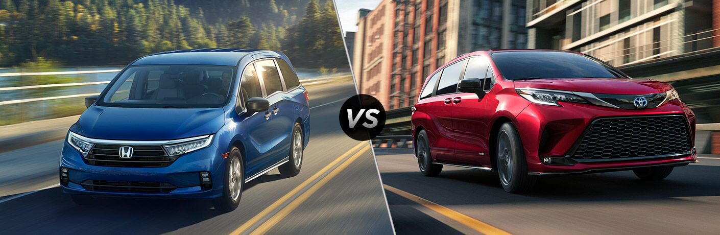 2021 Honda Odyssey Vs 2021 Toyota Sienna