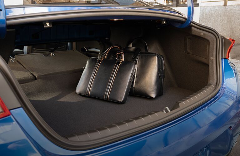 2021 Kia K5 cargo space