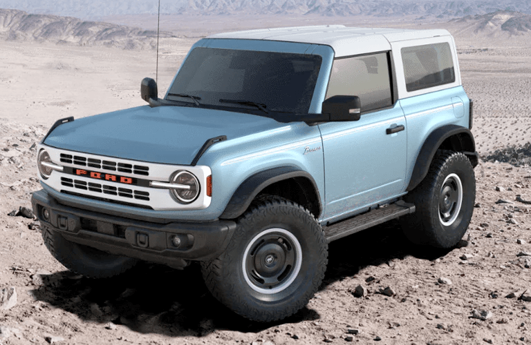 2023 Ford Bronco Heritage Limited Edition front view