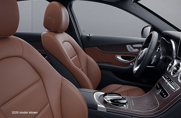 2021 MB C-Class interior side view seats steering wheel