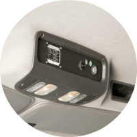 Overhead Technology Inside Freightliner