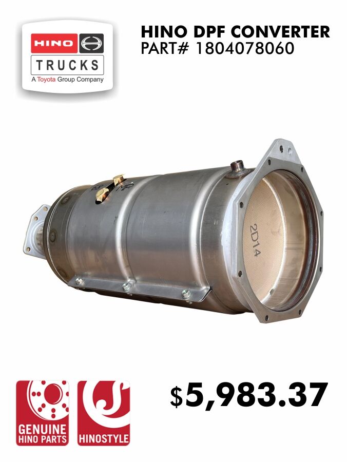 HINO DPF CONVERTER 1804078060