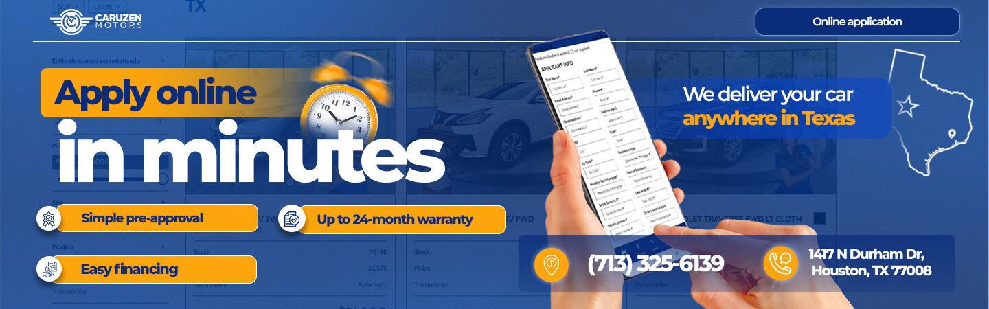 Apply Online in Minutes