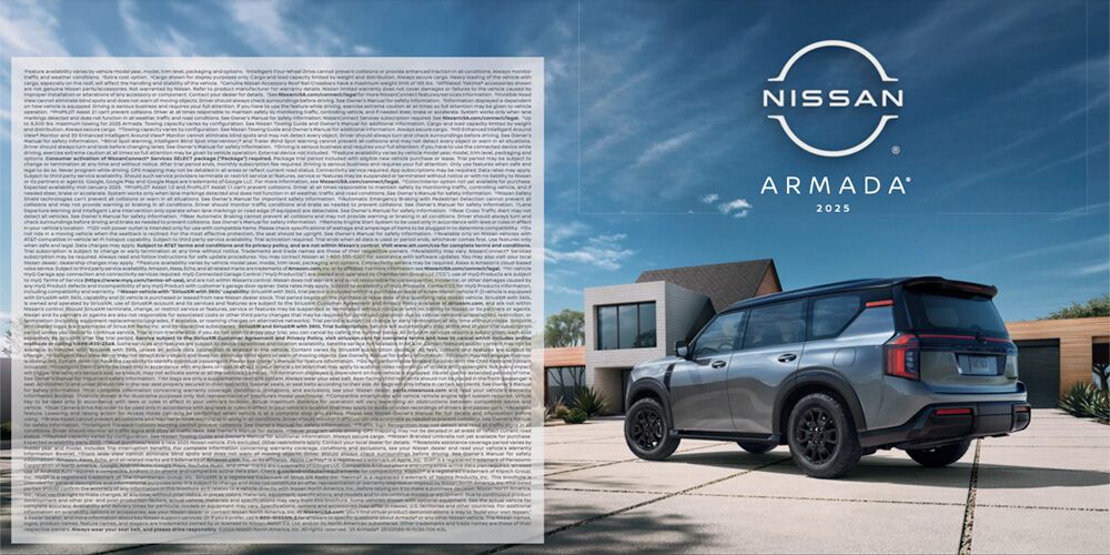Model Brochure Nissan Armada®