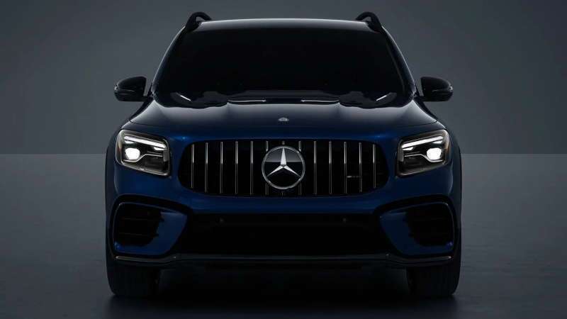 A front external view of the 2026 Mercedes-Benz AMG® GLB 35 SUV