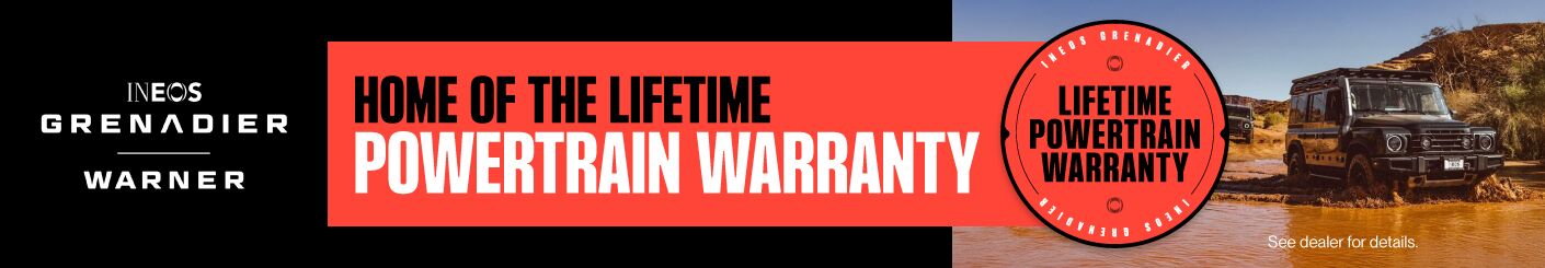 Lifetime Powertrain Warranty