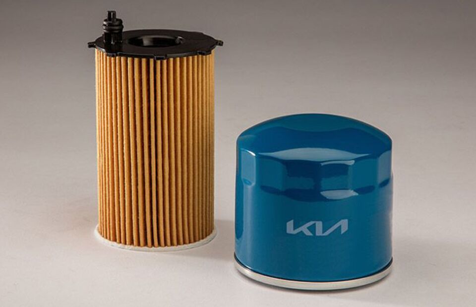 Genuine Kia Filter and Oil Change