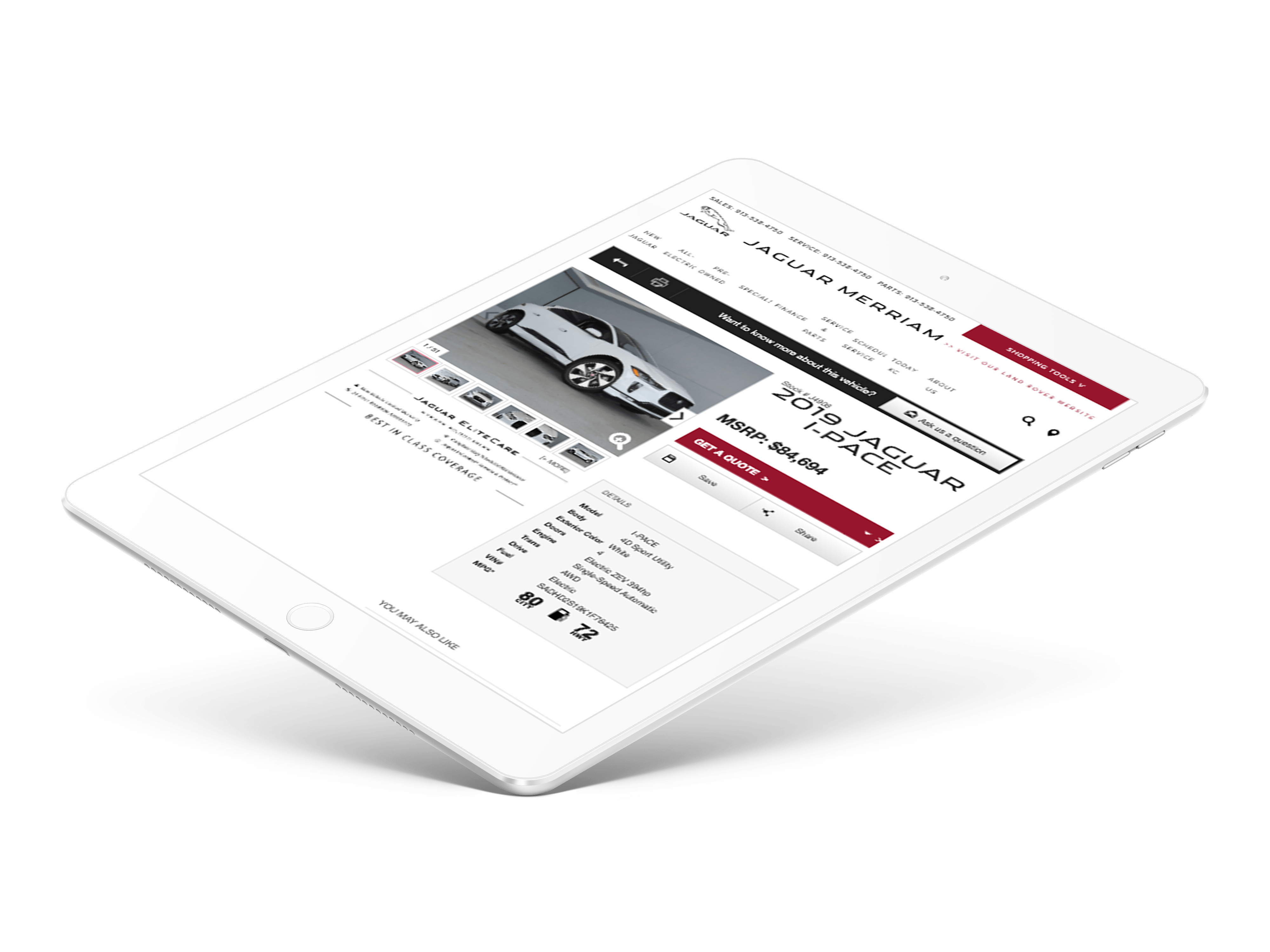 JLR Certified Website and Digital Retail Program