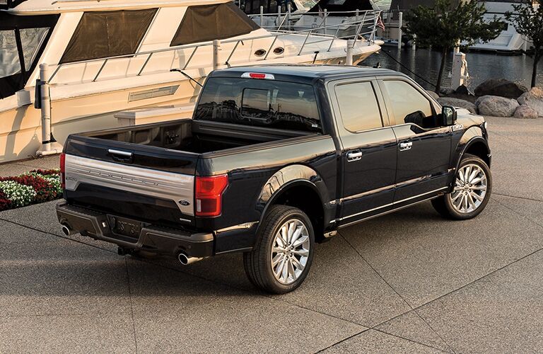 Back view of the 2020 Ford F-150