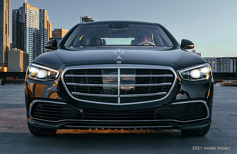 2022 Mercedes-Benz S-Class black front view