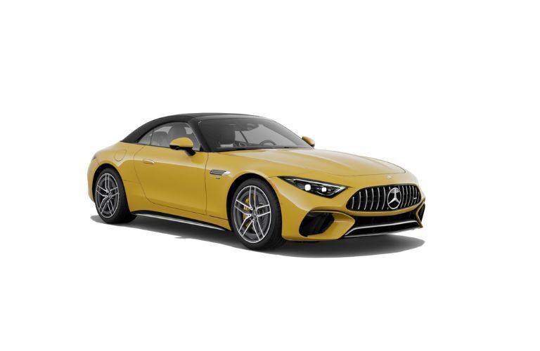 2025 Mercedes-Benz AMG SL 63 Roadster on white