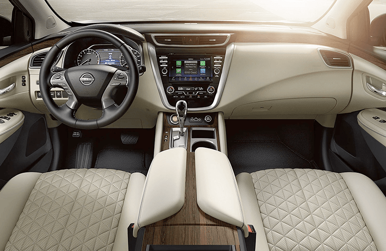 Used Nissan Murano interior front seats