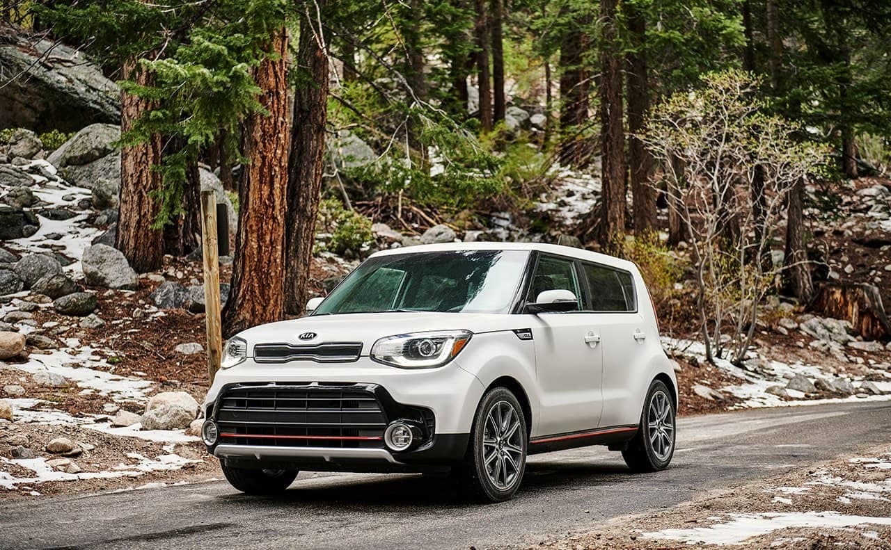 parked 2019 Kia Soul